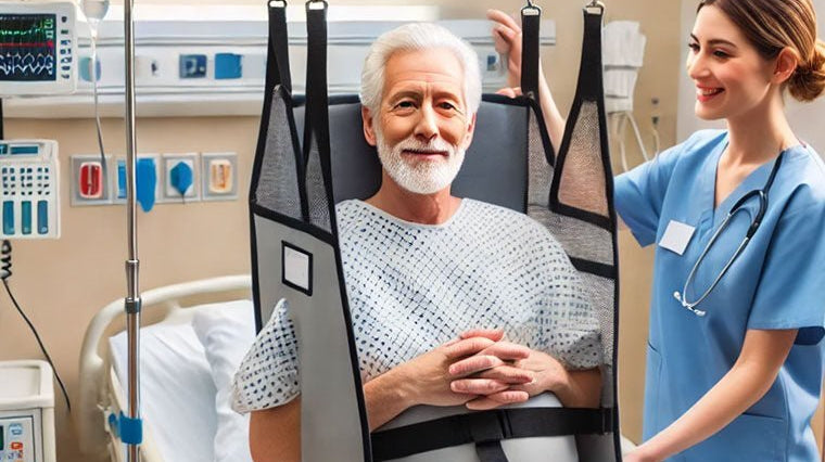 Buyer's Guide to Standing Patient Lifts / Hoyer Lifts – USA - QuickChange Incontinence Wrap - UK