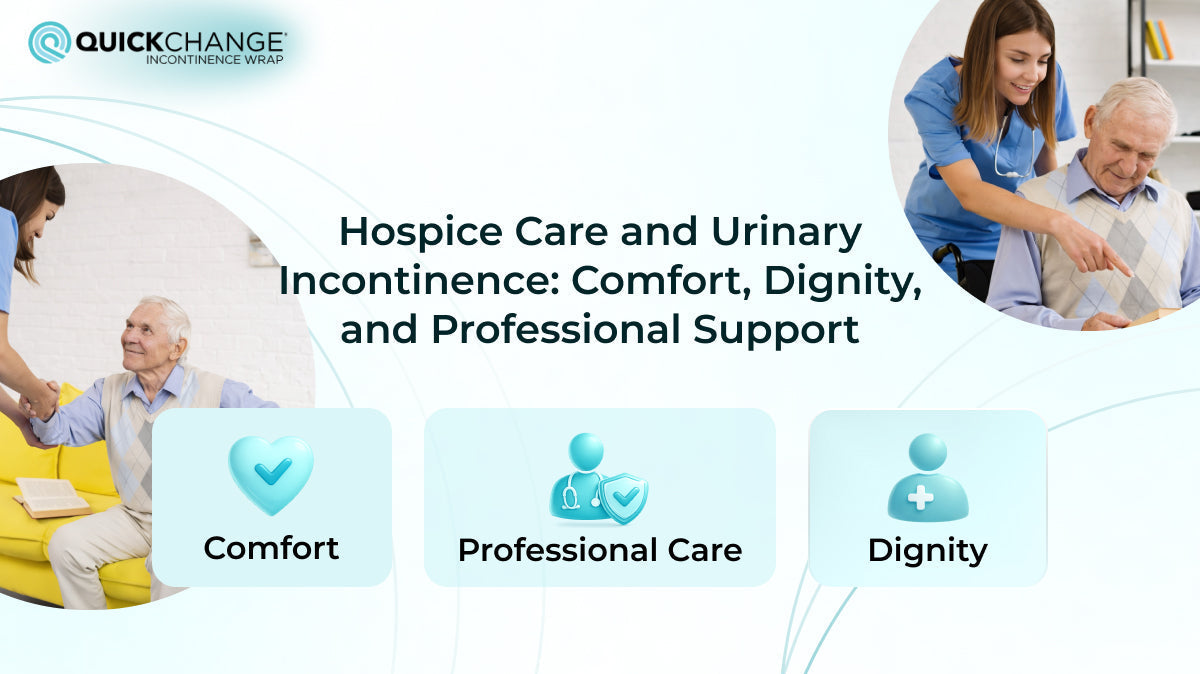 Hospice care approach to managing urinary incontinence with dignity and comfort in UK end-of-life care settings