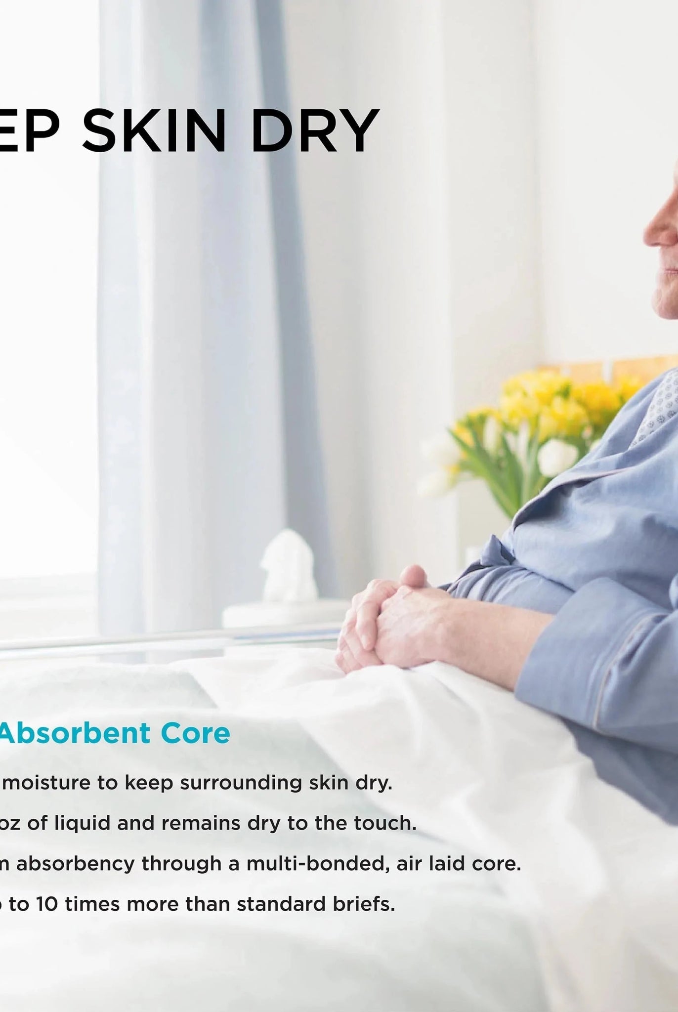 QuickChange Men's Incontinence Wrap | Maximum Absorbency | One - Size | 35 Count - QuickChange Incontinence Wrap - UK