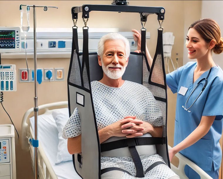 Buyer's Guide to Standing Patient Lifts / Hoyer Lifts – USA - QuickChange Incontinence Wrap - UK
