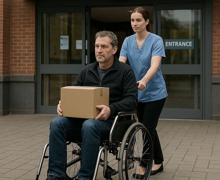 Case Managers & Arranging Incontinence Products When Leaving Hospitals in the UK - QuickChange Incontinence Wrap - UK