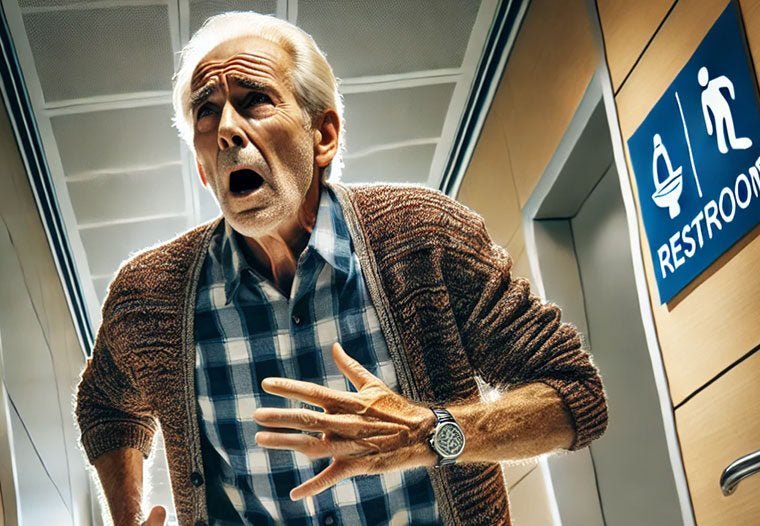 Mixed Urinary Incontinence & Dermatological Issues in Male Patients - QuickChange Incontinence Wrap - UK