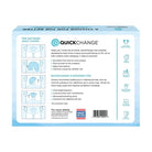 QuickChange Men's Incontinence Wrap | Maximum Absorbency | One - Size | 35 Count - QuickChange Incontinence Wrap - UK