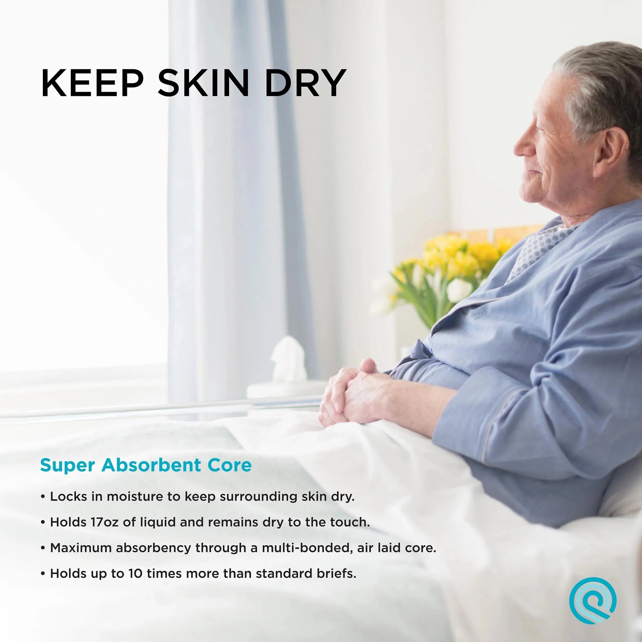 QuickChange Men's Incontinence Wrap, Maximum Absorbency (50 Count ...