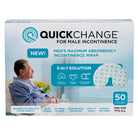 QuickChange Men's Incontinence Wrap | Maximum Absorbency | One-Size | 50 Count - QuickChange Wrap - UK